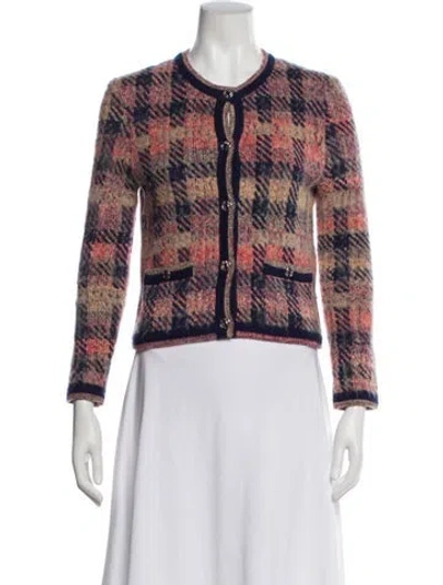 Pre-owned Chanel 2022 'le 19m' Sweater In Blue