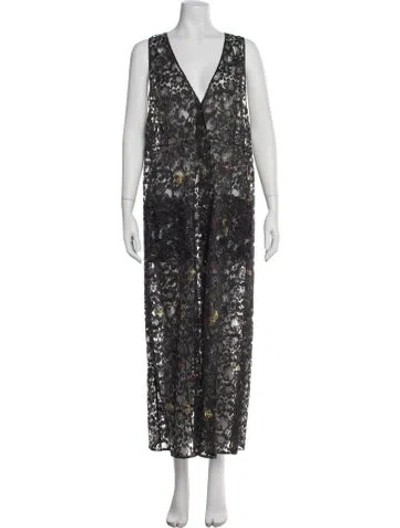 Pre-owned Chanel 2022 Long Dress In Gray