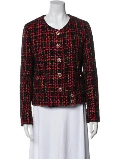 Pre-owned Chanel 2022 Metiers D'art Collection Evening Jacket In Multi