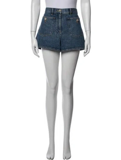 Pre-owned Chanel 2022 Mini Shorts In Blue