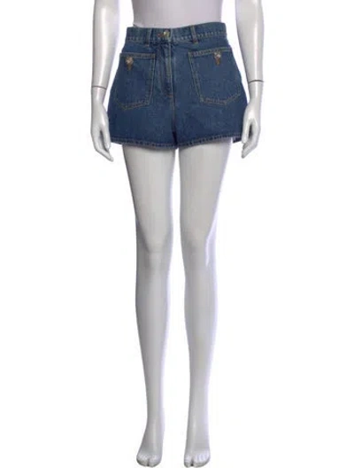 Pre-owned Chanel 2022 Mini Shorts In Blue