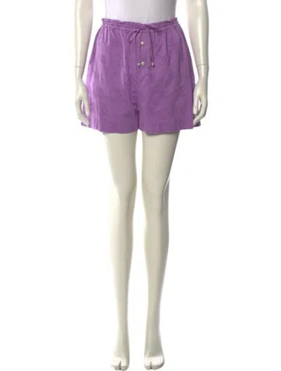 Pre-owned Chanel 2022 Mini Shorts In Purple