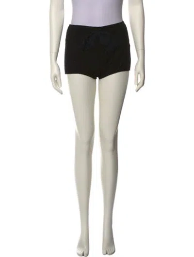 Pre-owned Chanel 2022 Mini Shorts W/ Tags In Black