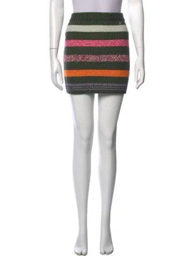 Pre-owned Chanel 2022 Mini Skirt In Black