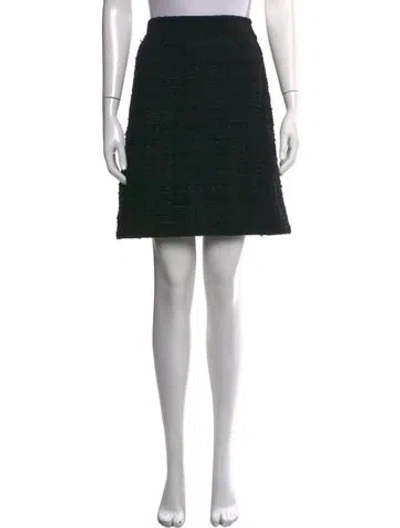 Pre-owned Chanel 2022 Mini Skirt In Black