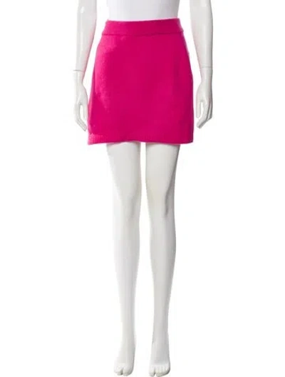 Pre-owned Chanel 2022 Mini Skirt In Pink