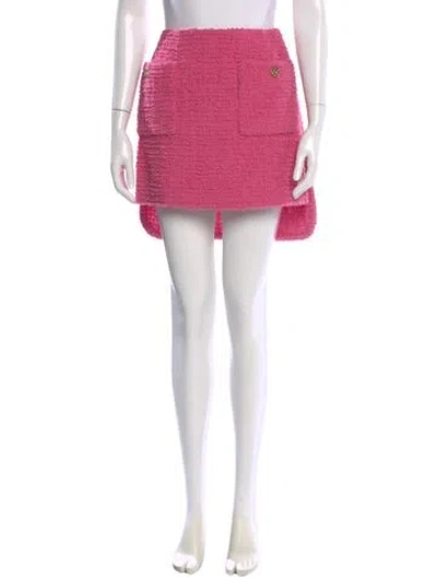 Pre-owned Chanel 2022 Mini Skirt In Pink