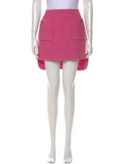 Pre-owned Chanel 2022 Mini Skirt In Pink