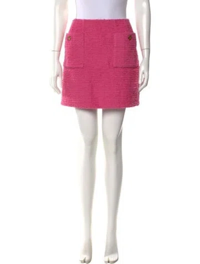 Pre-owned Chanel 2022 Mini Skirt In Pink