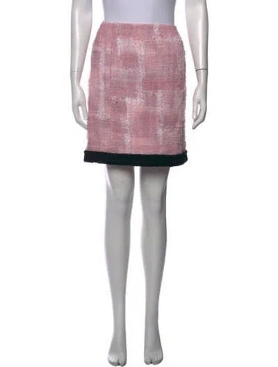 Pre-owned Chanel 2022 Mini Skirt In Pink