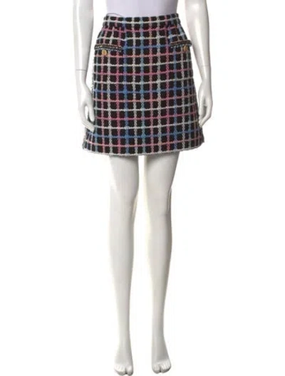 Pre-owned Chanel 2022 Mini Skirt W/ Tags In Black