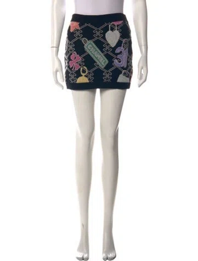 Pre-owned Chanel 2022 Mini Skirt In White
