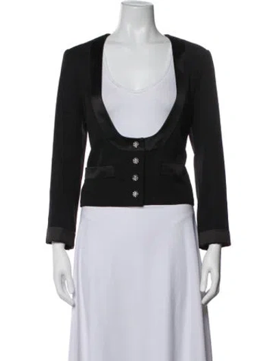Pre-owned Chanel 2022 Paris-le19m Blazer W/ Tags In Black