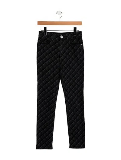 Pre-owned Chanel 2022 Skinny Leg Jeans In Black