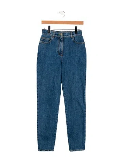 Pre-owned Chanel 2022 Skinny Leg Jeans In Blue