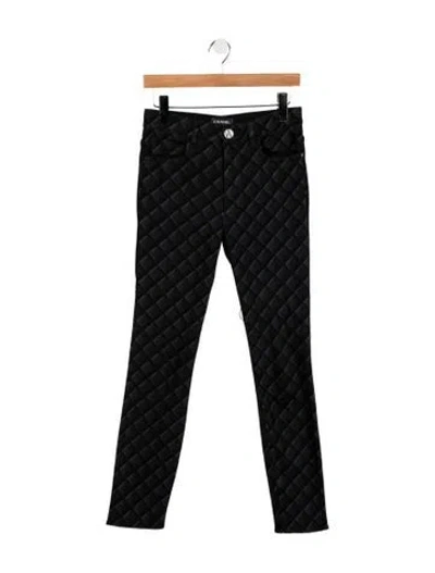 Pre-owned Chanel 2022 Skinny Leg Jeans In Gray