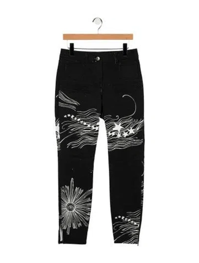 Pre-owned Chanel 2022 Skinny Leg Jeans W/ Tags In Black