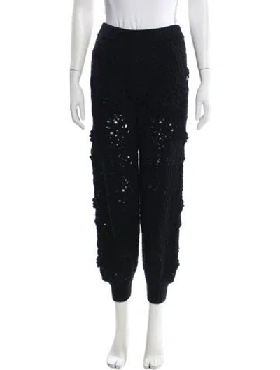 Pre-owned Chanel 2022 Skinny Leg Pants In Black
