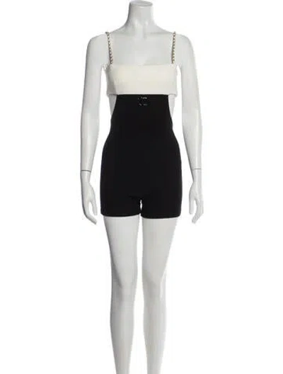 Pre-owned Chanel 2022 Square Neckline Romper