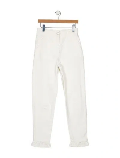 Pre-owned Chanel 2022 Straight Leg Jeans In Neutral