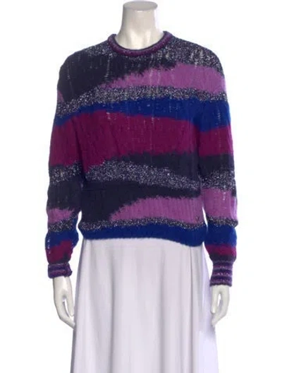 Pre-owned Chanel 2022 Striped Sweater