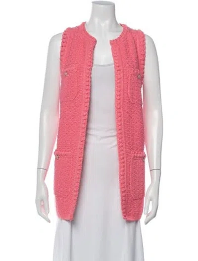 Pre-owned Chanel 2022 Vest In Pink