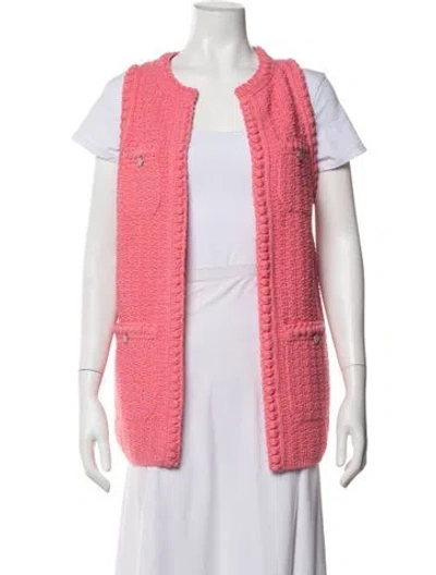 Pre-owned Chanel 2022 Vest In Pink