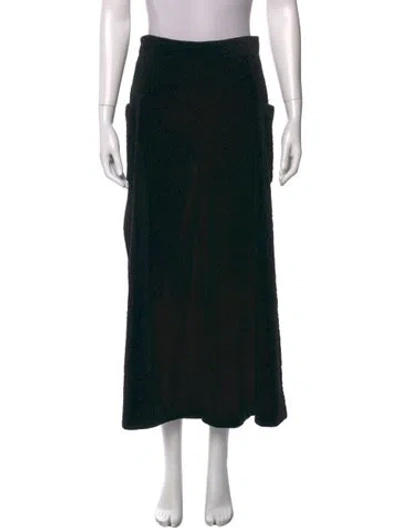 Pre-owned Chanel 2022 Wide Leg Pants In Black