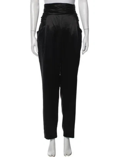 Pre-owned Chanel 2022 Wide Leg Pants In Black