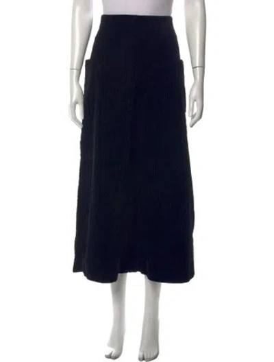 Pre-owned Chanel 2022 Wide Leg Pants W/ Tags In Black