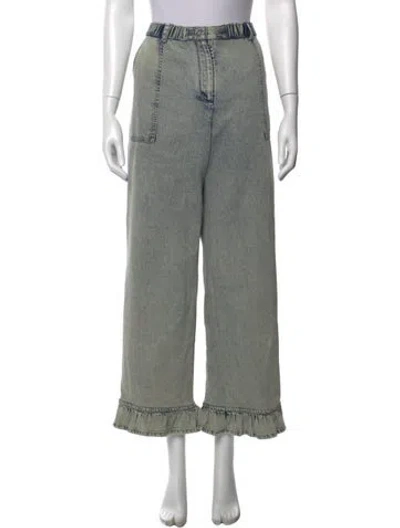 Pre-owned Chanel 2022 Wide Leg Pants W/ Tags In Multi