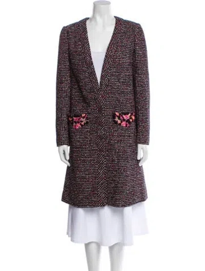 Pre-owned Chanel 2022 Wool Coat In Multi