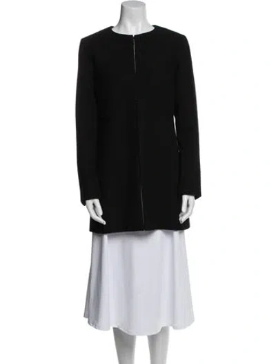 Pre-owned Chanel 2022 Wool Jacket In Black