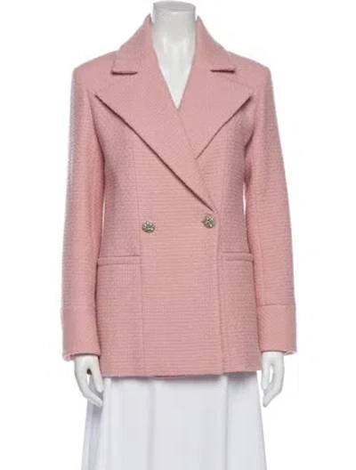 Pre-owned Chanel 2022 Wool Jacket In Pink