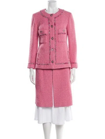 Pre-owned Chanel 2022 Wool Trench Coat