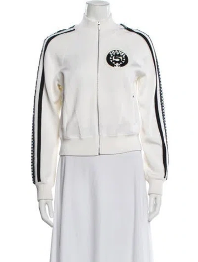 Pre-owned Chanel 2023 Bomber Jacket In Neutral