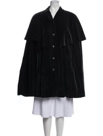 Pre-owned Chanel 2023 Cape In Black