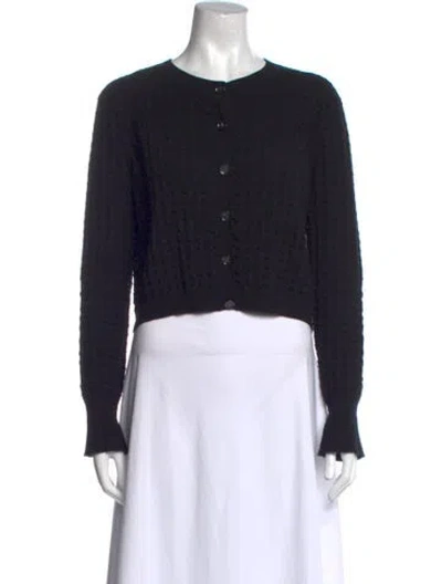 Pre-owned Chanel 2023 Cashmere Sweater In Black