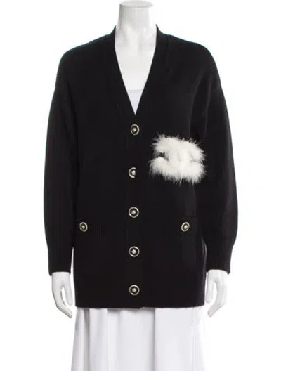 Pre-owned Chanel 2023 Cashmere Sweater In Black