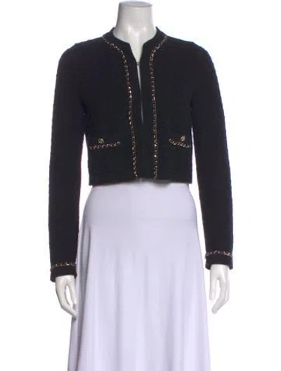 Pre-owned Chanel 2023 Cashmere Sweater In Black