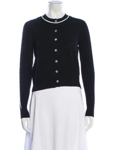 Pre-owned Chanel 2023 Cashmere Sweater In Blue