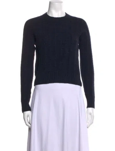 Pre-owned Chanel 2023 Cashmere Sweater In Blue