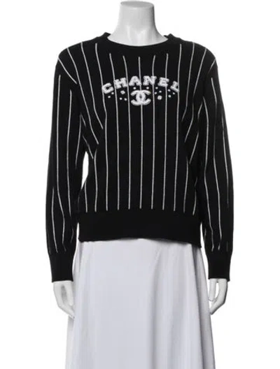 Pre-owned Chanel 2023 Cashmere Sweater In Blue