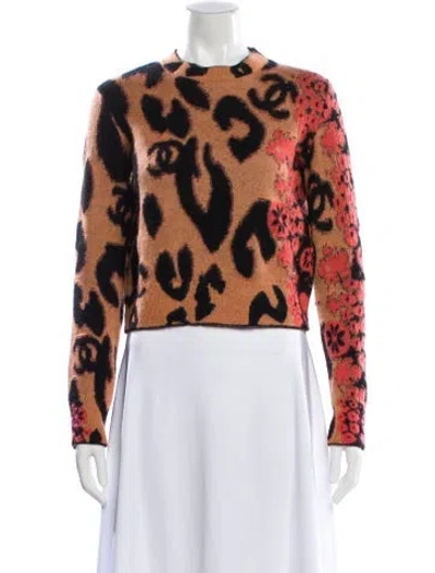 Pre-owned Chanel 2023 Cashmere Sweater In Brown