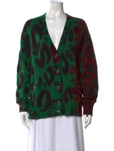 Pre-owned Chanel 2023 Cashmere Sweater In Green