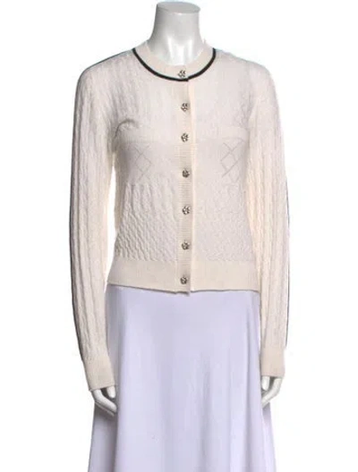Pre-owned Chanel 2023 Cashmere Sweater In Neutral