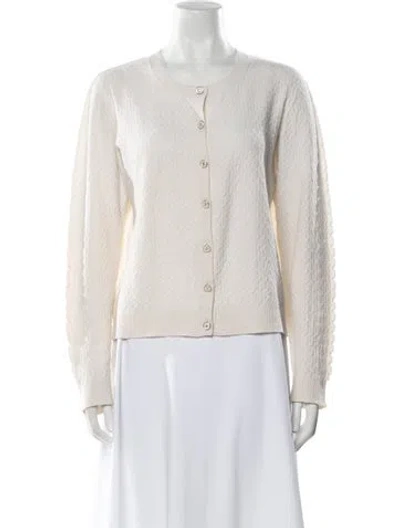 Pre-owned Chanel 2023 Cashmere Sweater In Neutral