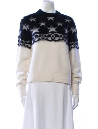 Pre-owned Chanel 2023 Cashmere Sweater In Neutral