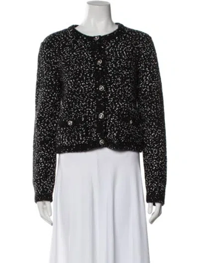 Pre-owned Chanel 2023 Cashmere Sweater W/ Tags In Black