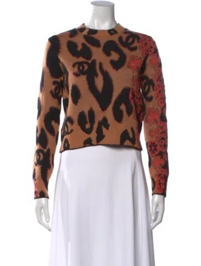 Pre-owned Chanel 2023 Cashmere Sweater W/ Tags In Neutrals